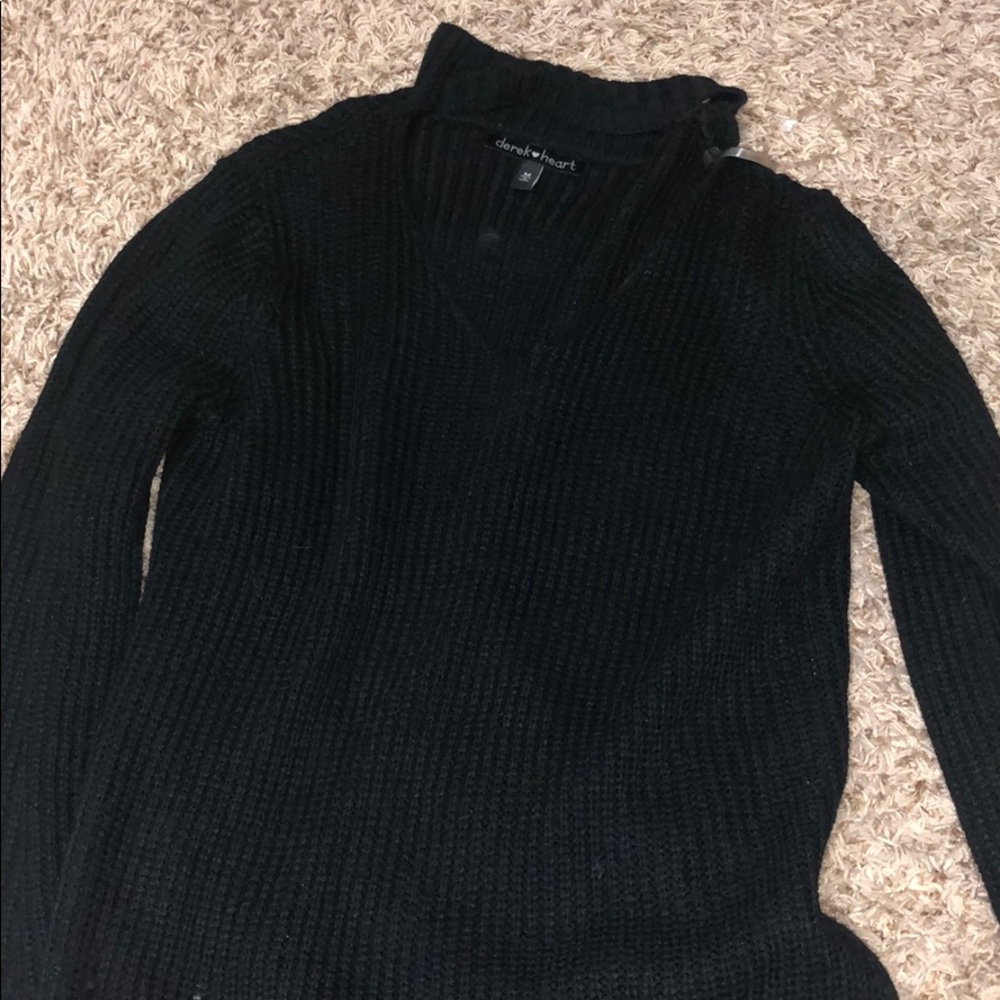 Cut out sweater